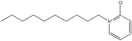 1-Decyl-2-chloropyridinium Structure