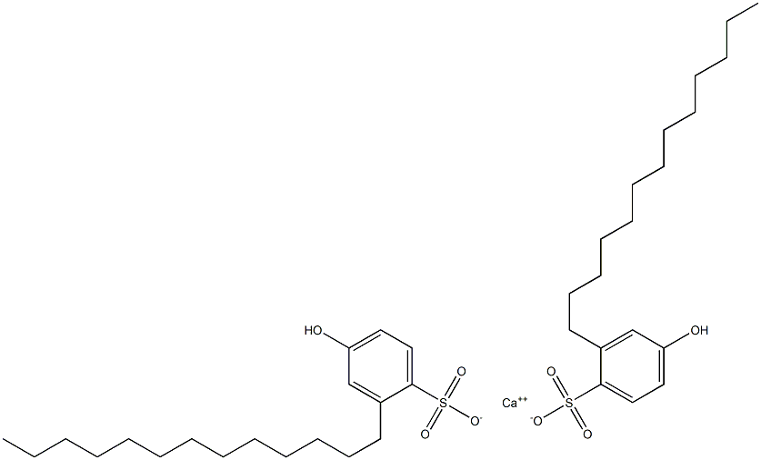 Bis(4-hydroxy-2-tridecylbenzenesulfonic acid)calcium salt