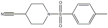 1-Tosyl-4-piperidinecarbonitrile Struktur