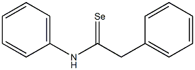 N-Phenyl-2-phenylethaneselenoamide,,结构式