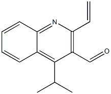 2-Vinyl-4-isopropylquinoline-3-carbaldehyde