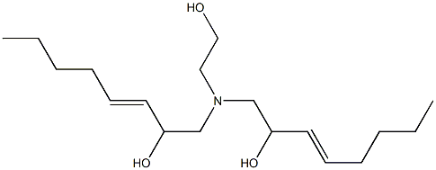 1,1'-[(2-Hydroxyethyl)imino]bis(3-octen-2-ol)|