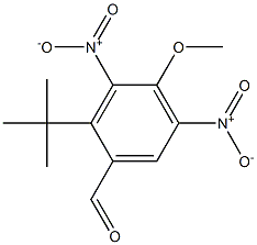 2-tert-Butyl-4-methoxy-3,5-dinitrobenzenecarbaldehyde Structure
