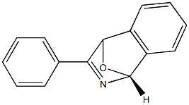 (1R)-1,4-Dihydro-3-phenyl-1,4-epoxyisoquinoline Struktur