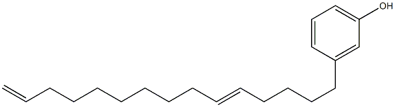 3-(5,14-Pentadecadienyl)phenol Structure