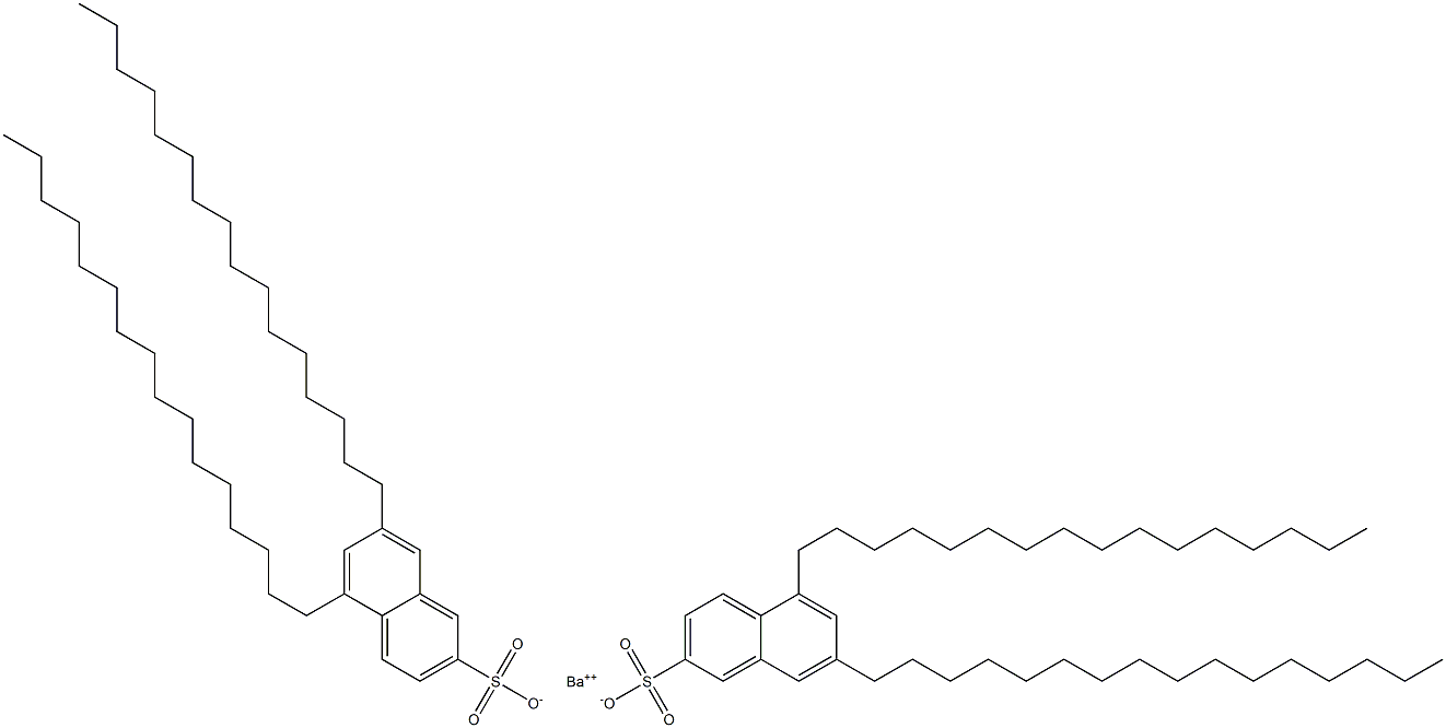 Bis(5,7-dihexadecyl-2-naphthalenesulfonic acid)barium salt