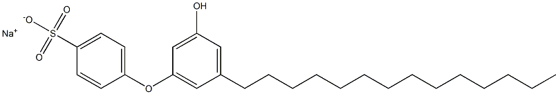 3'-Hydroxy-5'-tetradecyl[oxybisbenzene]-4-sulfonic acid sodium salt