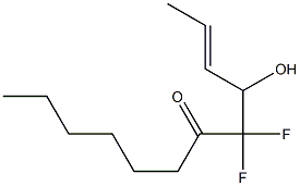 (E)-5,5-Difluoro-4-hydroxy-2-dodecen-6-one