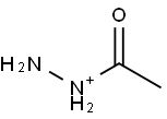 1-Acetylhydrazinium 结构式