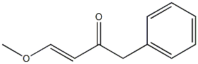 4-Methoxy-1-phenyl-3-buten-2-one Structure
