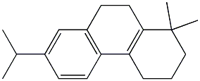 1,2,3,4,9,10-Hexahydro-7-isopropyl-1,1-dimethylphenanthrene Structure