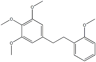2',3,4,5-Tetramethoxybibenzyl Structure