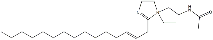  1-[2-(Acetylamino)ethyl]-1-ethyl-2-(2-pentadecenyl)-2-imidazoline-1-ium
