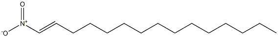 (1E)-1-Nitro-1-pentadecene,,结构式