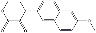 3-(6-Methoxy-2-naphtyl)-2-oxobutyric acid methyl ester
