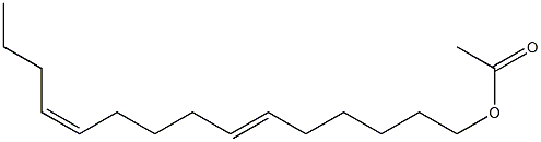 Acetic acid [(6E,11Z)-6,11-pentadecadienyl] ester