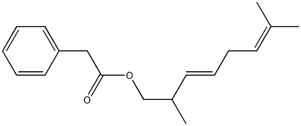 Phenylacetic acid 2,7-dimethyl-3,6-octadienyl ester