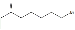 [S,(+)]-1-Bromo-6-methyloctane Struktur