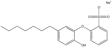 2'-Hydroxy-5'-heptyl[oxybisbenzene]-2-sulfonic acid sodium salt|