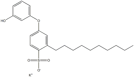 3'-Hydroxy-3-decyl[oxybisbenzene]-4-sulfonic acid potassium salt
