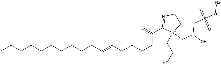 1-(2-Hydroxyethyl)-1-[2-hydroxy-3-(sodiooxysulfonyl)propyl]-2-(6-heptadecenoyl)-2-imidazoline-1-ium