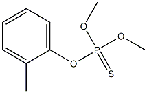 Thiophosphoric acid O,O-dimethyl O-[o-methylphenyl] ester|