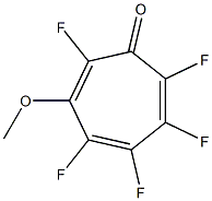 3-Methoxy-2,4,5,6,7-pentafluorotropone