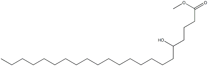 5-Hydroxydocosanoic acid methyl ester Structure