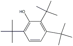 2,3,6-Tri-tert-butylphenol Structure