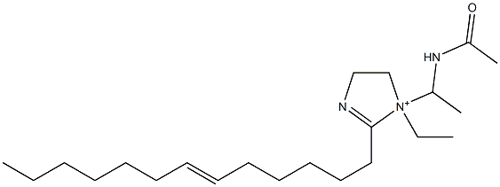 1-[1-(Acetylamino)ethyl]-1-ethyl-2-(6-tridecenyl)-2-imidazoline-1-ium