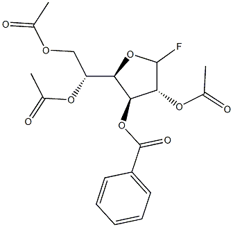 2-O,5-O,6-O-Triacetyl-3-O-benzoyl-D-glucofuranosyl fluoride