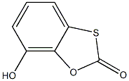 7-Hydroxy-1,3-benzoxathiol-2-one Struktur