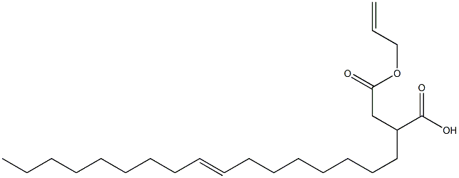2-(8-Heptadecenyl)succinic acid 1-hydrogen 4-allyl ester 结构式