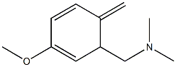 3-Methoxy-N,N-dimethyl-6-methylene-2,4-cyclohexadiene-1-methanamine
