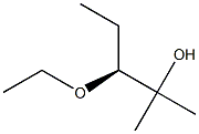 [S,(-)]-3-Ethoxy-2-methyl-2-pentanol Struktur