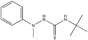 4-tert-Butyl-1-methyl-1-phenylthiosemicarbazide Structure