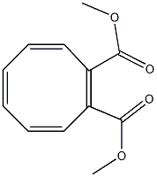 Cyclooctatetraene-1,2-dicarboxylic acid dimethyl ester Structure
