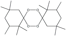 1,1,2,4,4,10,10,11,13,13-Decamethyl-7,8,15,16-tetraoxadispiro[5.2.5.2]hexadecane Structure