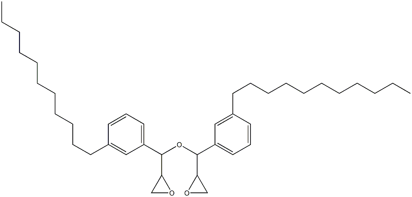 3-ウンデシルフェニルグリシジルエーテル 化学構造式