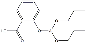 2-Carboxyphenoxydipropoxyaluminum 结构式