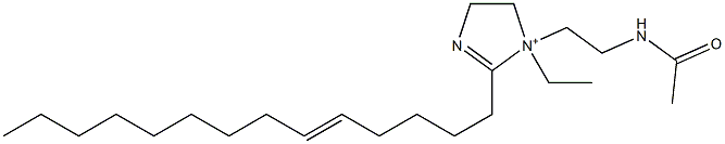 1-[2-(Acetylamino)ethyl]-1-ethyl-2-(5-tetradecenyl)-2-imidazoline-1-ium