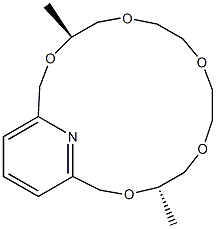 (4S,14S)-4,14-Dimethyl-3,6,9,12,15-pentaoxa-21-azabicyclo[15.3.1]henicosane-1(21),17,19-triene