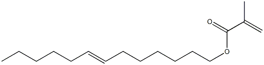 メタクリル酸(7-トリデセニル) 化学構造式