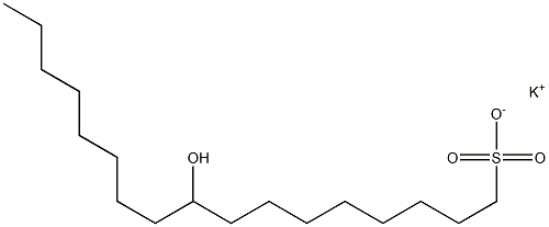 9-Hydroxyheptadecane-1-sulfonic acid potassium salt