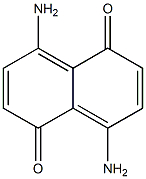 4,8-Diaminonaphthalene-1,5-dione Structure