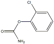 Carbamic acid o-chlorophenyl ester Struktur