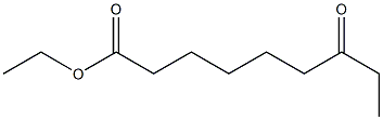 7-Ketopelargonic acid ethyl ester Structure