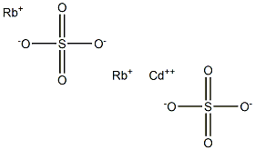 Rubidium cadmium sulfate Structure