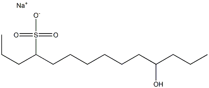 11-Hydroxytetradecane-4-sulfonic acid sodium salt