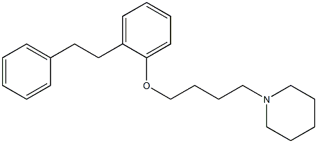 1-[4-[2-(2-Phenylethyl)phenoxy]butyl]piperidine